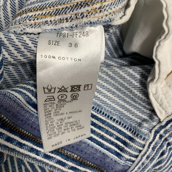 Toga Pulla Stripe Railroad Denim - Picture 7 of 7